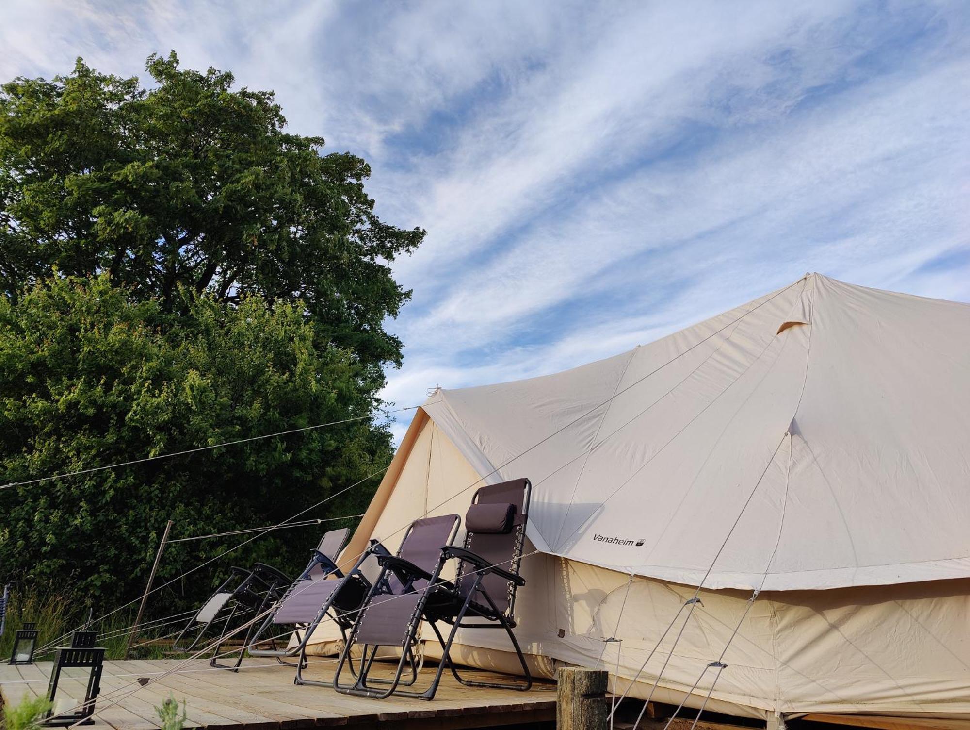 Under Canvas Bornholm Ostermarie エクステリア 写真